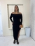 Vestido Canelado Gisele