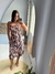 Vestido Mariá Preto/Rosa