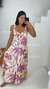 Vestido Thalia Estampa Fúcsia/amarelo