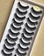 Cartela de cilios com 10 pares - comprar online