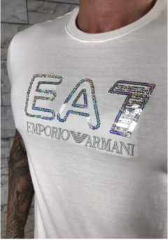 Camiseta Armani Aplique creme - Acmax13 - comprar online
