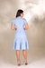 VESTIDO VISCOSE AZUL - HADAZA - comprar online