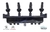 Bobina De Ignição Citroen C2 C3 Peugeot 206 307 1.4 597079 - Ortega Injeção
