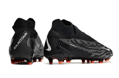 Chuteira Nike Phantom GX Pro Campo Cano Alto Preto/Laranja - comprar online