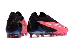 Chuteira Nike Phantom GX Pro Campo Cano Baixo Rosa/Preto na internet