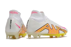 Chuteira Campo Nike Zoom Mercurial Vapor 15 Elite Masculina - Branca/Amarela - NP Sports