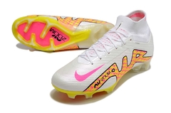 Chuteira Campo Nike Zoom Mercurial Vapor 15 Elite Masculina - Branca/Amarela - loja online