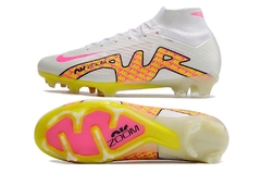 Chuteira Campo Nike Zoom Mercurial Vapor 15 Elite Masculina - Branca/Amarela na internet