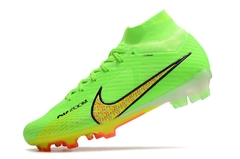 Chuteira Campo Nike Zoom Mercurial Vapor 15 Elite Masculina - Verde - loja online