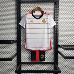 Kit Futebol Infantil Flamengo Adidas Versão 2023/24 na internet