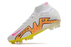 Imagem do Chuteira Campo Nike Zoom Mercurial Vapor 15 Elite Masculina - Branca/Amarela
