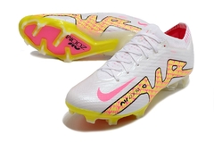 Chuteira Campo Nike Zoom Mercurial Vapor 15 Elite Masculina - Branca/Amarela