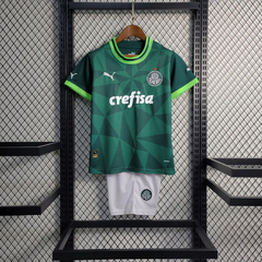 Kit Futebol Infantil Palmeiras Puma Versão 2023/24 na internet