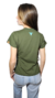 CAMISETA FEMININA HARD HORN – VERDE - comprar online