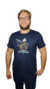 CAMISETA MASCULINA HARD HORN – MARINHO