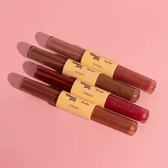 Duo Lips Batom + Gloss Choco Fun - Fenzza