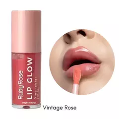 Lip Glow - Óleo Labial - Ruby Rose Linha Rosa - Descolada