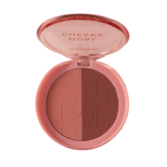 Dual Cheeks Blush Compacto Ivory/Bronze Ruby Rose - comprar online