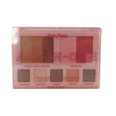 Paleta De Maquiagem Multifuncional All-In-One - Hbm1002- Ruby Rose na internet