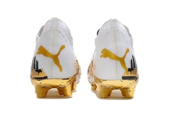 Chuteira Campo Puma Future Z 1.1 Branco e Dourado - comprar online