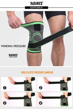 Aolikes-joelheira para proteção, 1 peça, 2021, protetor profissional, esporti - Ester