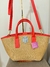 BOLSA SISAL E LARANJA TOMMY - Espaço Premium