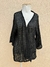 CASACO CAROL BASSI TRICOT PRETO TAM 40