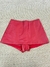 SHORTS SAIA BOBÔ VERMELHA TAM G