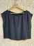 CROPPED PRETO LE LIS BLANC TAM PP