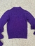 CASACO TRICO ROXO TAM P na internet