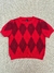 BLUSA TRICO VERMELHA TAM G