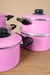 jogo de panela rosa - comprar online