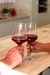 Par de taças para vinho na internet