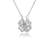 Colar Feminino De Luxo Com Caixa De Flores Artificial Quatro Folhas Pingente Para Namorada Esposa Dia Dos Namorados Presente - comprar online