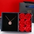 Colar Feminino De Luxo Com Caixa De Flores Artificial Quatro Folhas Pingente Para Namorada Esposa Dia Dos Namorados Presente - Reino e Graça 