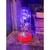 Luminária A Rosa Encantada Galáxia A Bela E A Fera com Pétala ou Bolinhas 20 cm - loja online