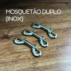 Mosquetão Duplo em Inox