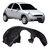 Guardaplast Ford Ka 1997 A 2007 Delantero C/ Clips