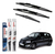 Kit 3 Escobillas Limpiaparabrisas Bosch - Renault Clio Mio