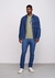 Camisa Dzarm Jeans Alongada Unissex Oversized - Village of Clothes