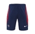 Conjunto Camisa e Short PSG Masculina 2023 - Azul e Branco na internet