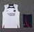Conjunto Camisa e Short PSG Masculina 2023 - Azul e Branco