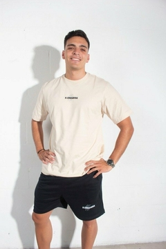 Remera Oversize Beige