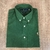 Camisa Manga Longa Masculina PRL Tecido Tricoline Verde na internet