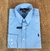 Camisa Manga Longa Masculina Tecido Tricoline Azul Claro na internet