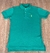 Camisa Polo Masculina PRL Verde menta na internet