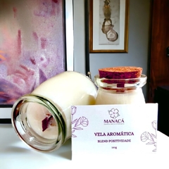 Velas Aromáticas - 150g - Manacá Cosméticos Naturais e Fitoterápicos