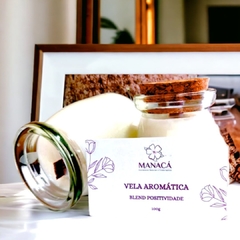Velas Aromáticas - 100g - Manacá Cosméticos Naturais e Fitoterápicos