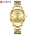 CURREN Senhoras Relógio Para As Mulheres Moda Retro Feminino Relógio Impermeá - Glow Real Store