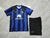 Conjunto Nike Inter De Milão 24/25 Masculino - AZUL C/ PRETO